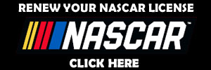 Renew NASCAR License